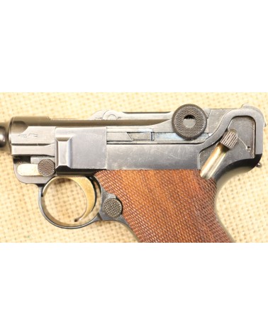 Halbautomatische Pistole, DWM Mod. P 08, Zivil / Commercial,  Kal. 9mm Luger. - Bild 7