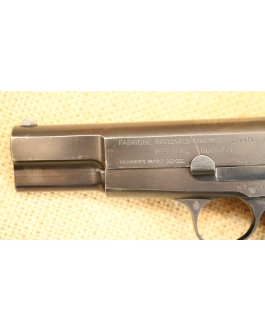 Halbautomatische Pistole, FN High Power M 1935, Kal. 9mm Luger - Bild 7