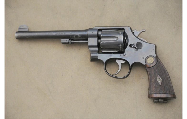 Revolver, Smith & Wesson, Hand Ejector 2. Model, Kal. .455 Eley.