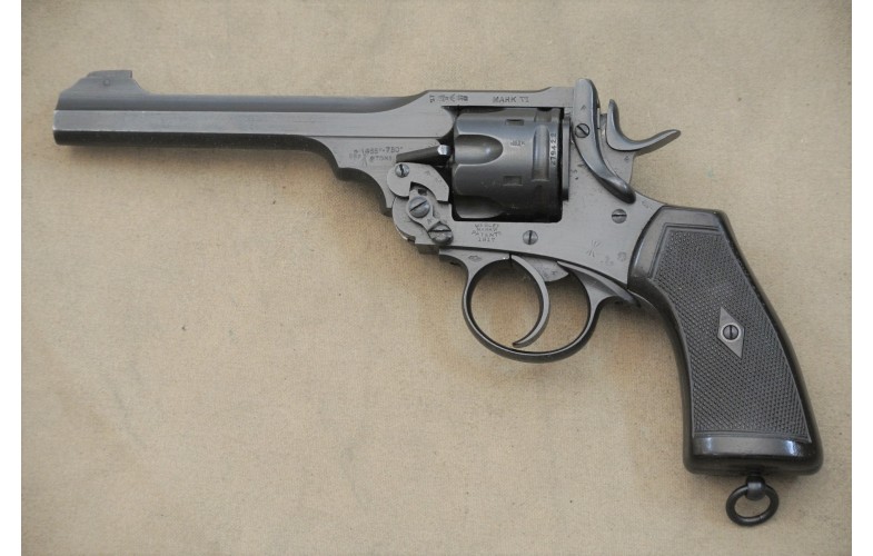 Kipplauf-Revolver, Webley & Scott MK IV ,  Kal. .38 S&W.