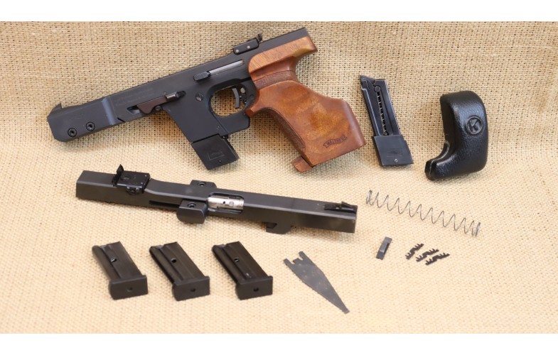 Walther GSP, Kal. .32, inkl. Wechselsystem Kal. .22lr