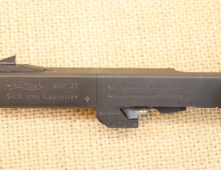 Walther GSP, Kal. .32, inkl. Wechselsystem Kal. .22lr - Bild 21