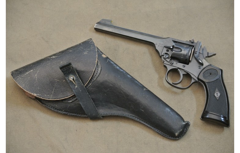 Kipplauf-Revolver, Webley  MK IV,  Kal. .22lr