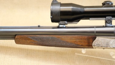 Krieghoff Trumpf Drilling, Kal. 16/70 - 7x65R - .22Hornet Einstecklauf