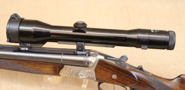 Krieghoff Trumpf Drilling, Kal. 16/70 - 7x65R - .22Hornet Einstecklauf