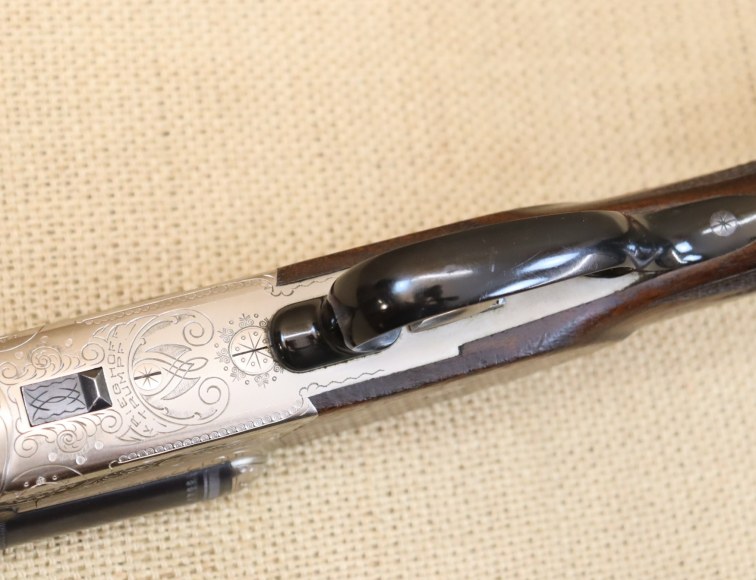 Krieghoff Trumpf Drilling, Kal. 16/70 - 7x65R - .22Hornet Einstecklauf
