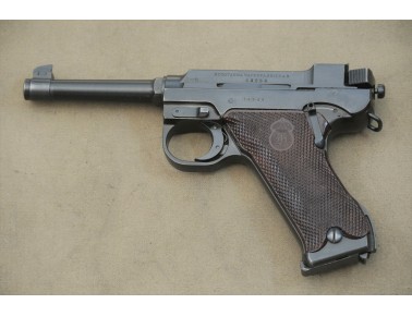 Halbautomatische Pistole, Husqvarna Lathi Mod. 40,  Kal. 9mm Luger