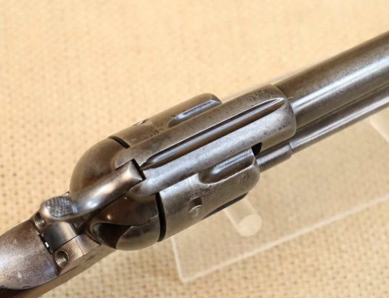 " VERKAUFT " Colt Mod. 1873, Kal. .45 Colt, US Cavalry Model, D.F.C., New Jersey State Issue