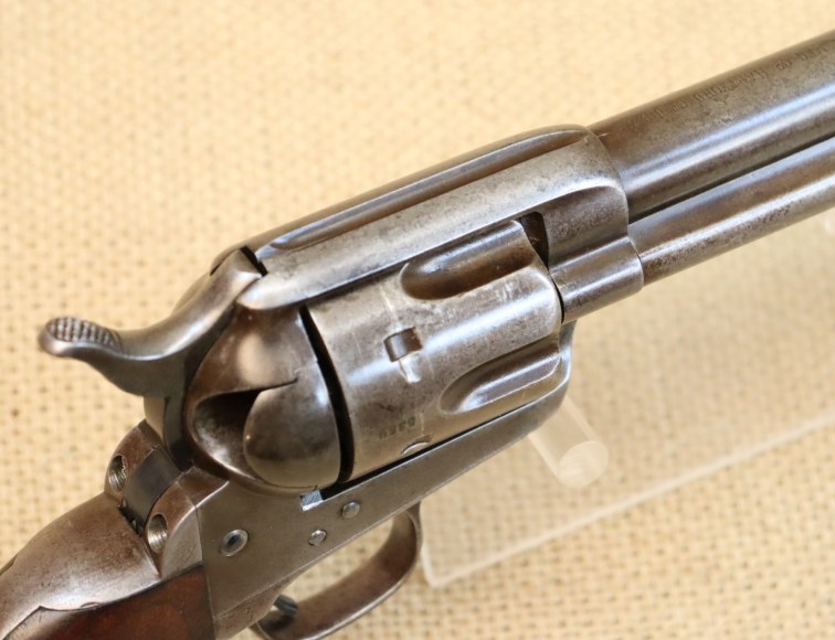 " VERKAUFT " Colt Mod. 1873, Kal. .45 Colt, US Cavalry Model, D.F.C., New Jersey State Issue