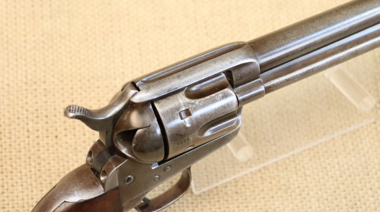 Colt Mod. 1873, Kal. .45 Colt, US Cavalry Model, D.F.C., New Jersey Stae Issue