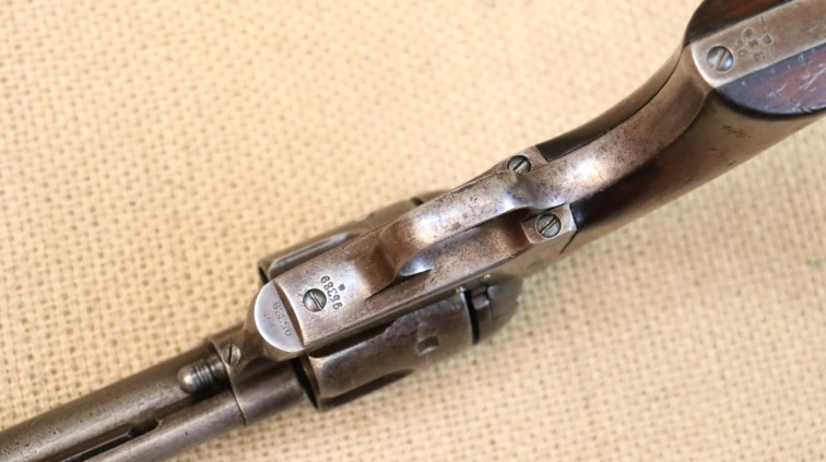 Colt Mod. 1873, Kal. .45 Colt, US Cavalry Model, D.F.C., New Jersey Stae Issue