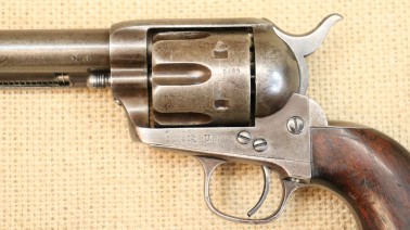 Colt Mod. 1873, Kal. .45 Colt, US Cavalry Model, D.F.C., New Jersey Stae Issue