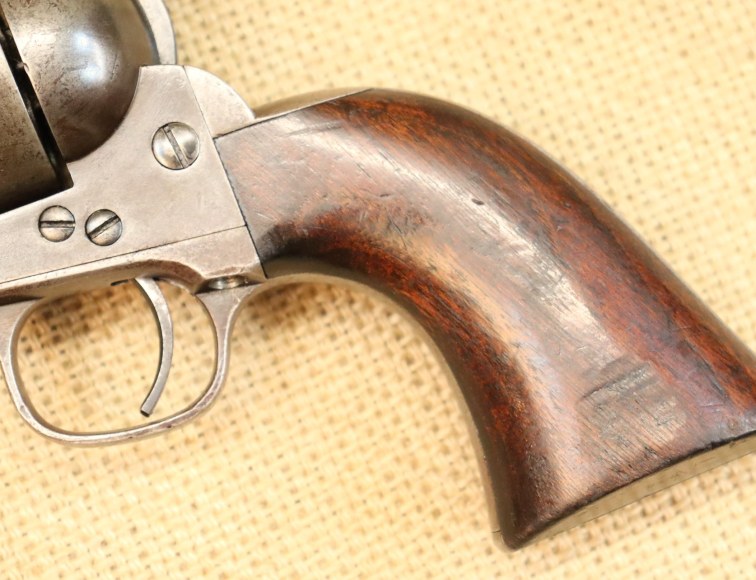 " VERKAUFT " Colt Mod. 1873, Kal. .45 Colt, US Cavalry Model, D.F.C., New Jersey State Issue