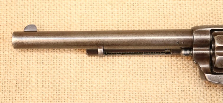 Colt Mod. 1873, Kal. .45 Colt, US Cavalry Model, D.F.C., New Jersey Stae Issue