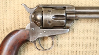 Colt Mod. 1873, Kal. .45 Colt, US Cavalry Model, D.F.C., New Jersey Stae Issue