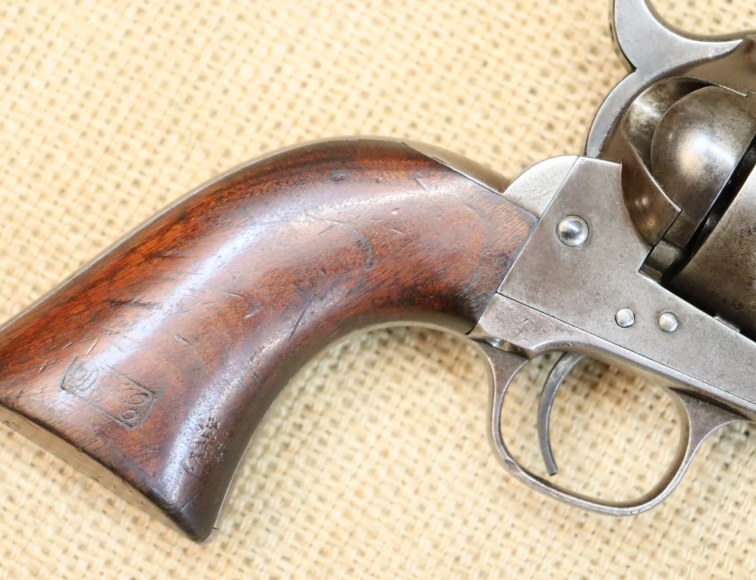 " VERKAUFT " Colt Mod. 1873, Kal. .45 Colt, US Cavalry Model, D.F.C., New Jersey State Issue