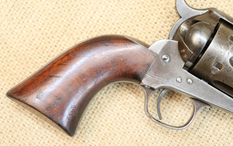 Colt Mod. 1873, Kal. .45 Colt, US Cavalry Model, D.F.C., New Jersey Stae Issue