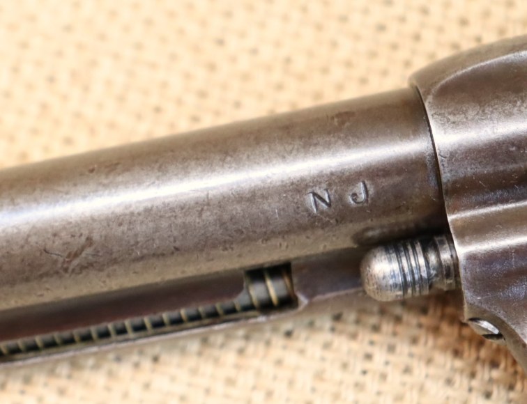 " VERKAUFT " Colt Mod. 1873, Kal. .45 Colt, US Cavalry Model, D.F.C., New Jersey State Issue