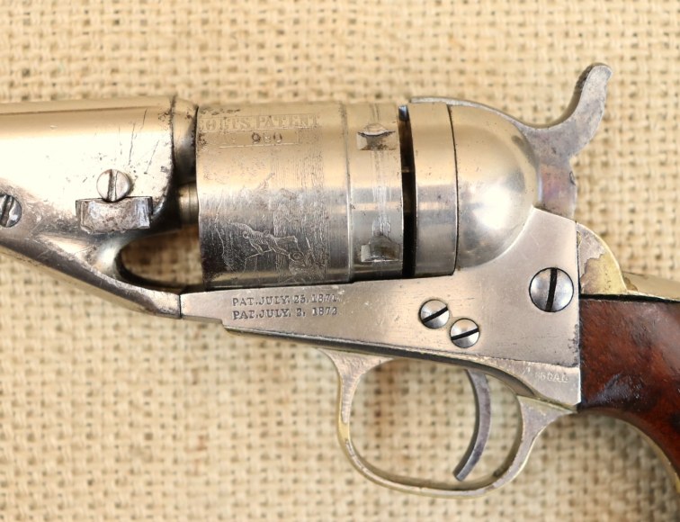 " VERKAUFT " Colt Mod. 1862 Pocket Navy / Police Conversion, Kal. .38 Rimfire
