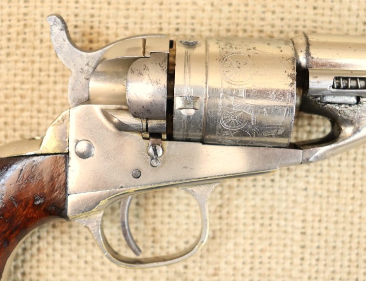 " VERKAUFT " Colt Mod. 1862 Pocket Navy / Police Conversion, Kal. .38 Rimfire