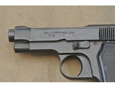Halbautomatische Pistole, Beretta Mod. 1934, Kal. 9 mm Corto.