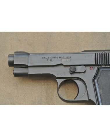 Halbautomatische Pistole, Beretta Mod. 1934, Kal. 9 mm Corto.