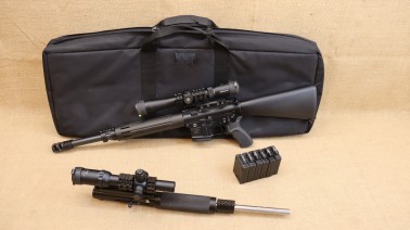 Schmeisser AR15, Ultramatch, Kal. .223 Rem. inkl. Luvo Wechselsystem Kal. 22lr.