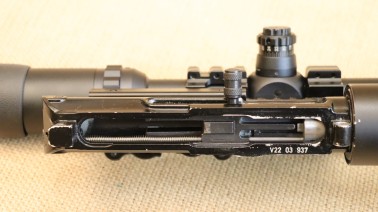 Schmeisser AR15, Ultramatch, Kal. .223 Rem. inkl. Luvo Wechselsystem Kal. 22lr.