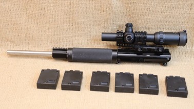 Schmeisser AR15, Ultramatch, Kal. .223 Rem. inkl. Luvo Wechselsystem Kal. 22lr.