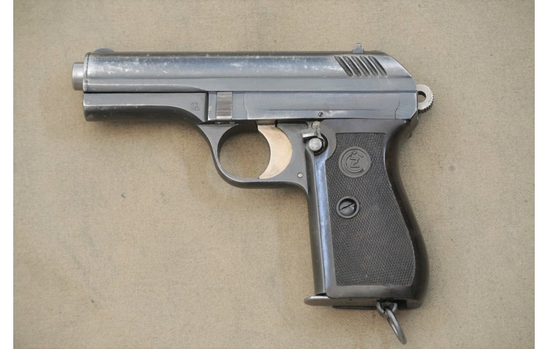 Halbautomatische Pistole, Brünner M 24, Kal. 9mm BrowningK.