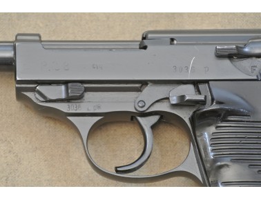 Halbautomatische Pistole, Walther cyq (Spreewerke) Mod. P 38,  Kal. 9 mm Luger.