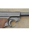 Halbautomatische Pistole, Mauser (byf) Mod. P 08 von 1942,  Kal. 9mm Luger.