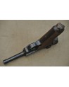 Halbautomatische Pistole, Mauser (byf) Mod. P 08 von 1942,  Kal. 9mm Luger.