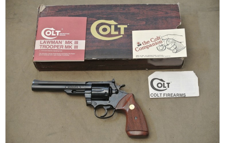 Revolver Colt Mod. Trooper MK III,  Kal.  .22lr.