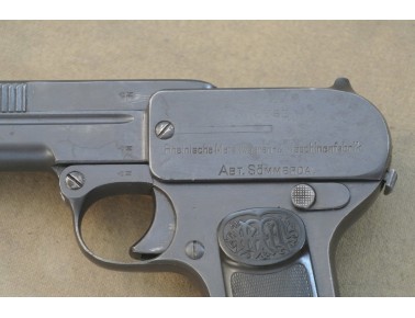 Halbautomatische Pistole Dreyse, Mod. 1907 ,  Kal. 7,65 mm.
