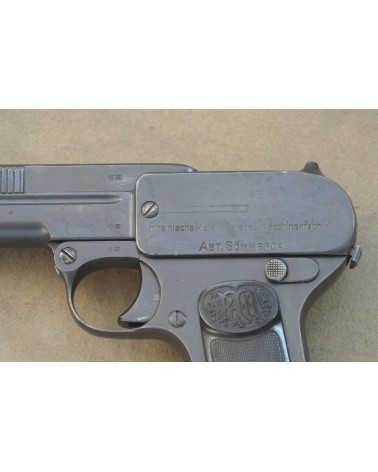 Halbautomatische Pistole Dreyse, Mod. 1907 ,  Kal. 7,65 mm.