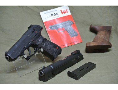 Halbautomatische Pistole, Heckler & Koch Model P 9 S Sport, Kal. 9mm Luger.