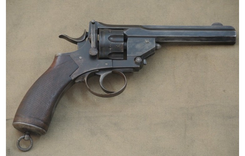 Kipplauf-Revolver, I. Hollis & Sons London,  Kal. .455.