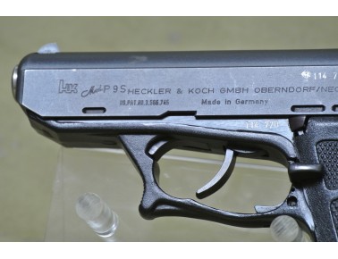 Halbautomatische Pistole, Heckler & Koch Model P 9 S Sport, Kal. 9mm Luger.