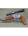 Einzellader Pistole,  Thompson Center Mod. Contender,  Kal. .44RemMag., u. Wechsellauf Kal. .22 lr.