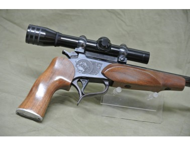 Einzellader Pistole,  Thompson Center Mod. Contender,  Kal. .44RemMag., u. Wechsellauf Kal. .22 lr. Einzellader Pistole,  Thompson Center Mod. Contender,  Kal. .44RemMag., u. Wechsellauf Kal. .22 lr.
