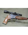 Einzellader Pistole,  Thompson Center Mod. Contender,  Kal. .44RemMag., u. Wechsellauf Kal. .22 lr.