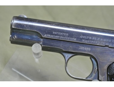 Halbautomatische Pistole Colt Mod. 1903 Hammerless, Kal. .32 ACP, Baujahr 1911