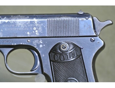 Halbautomatische Pistole Colt Mod. 1903 Hammer, Kal. .38 ACP, Baujahr 1916