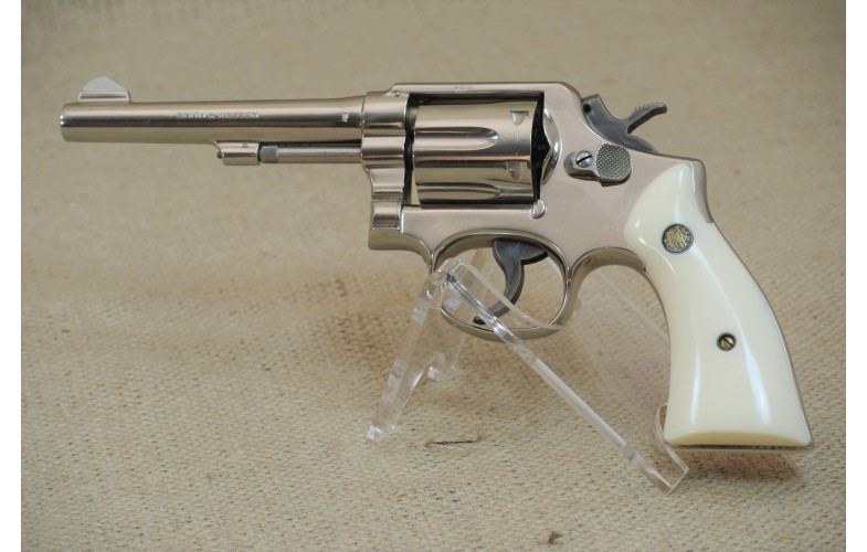 Revolver, Smith & Wesson, Mod. 10-2, 4 Zoll, Kal. .38 S&W, Detroit-Police