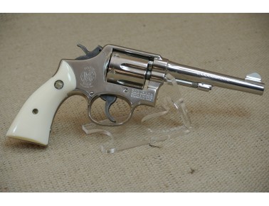 Revolver, Smith & Wesson, Mod. 10-2, 4 Zoll, Kal. .38 S&W, Detroit-Police