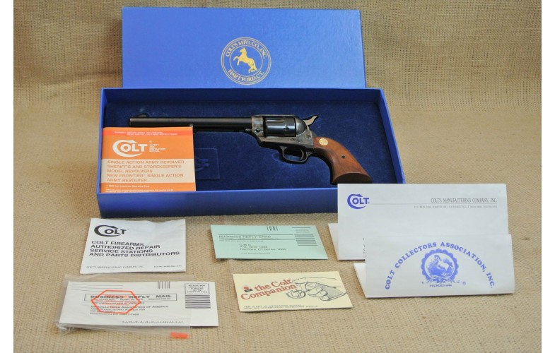 Revolver, Colt Mod. 1873, 7,5 Zoll Lauf , Kal. .45 Colt, inkl. Verpackung und Papaiere