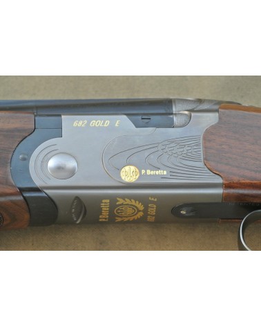 Bockdoppelflinte (Trapp), Beretta Italien, Modell 682 Gold E,  Kal. 12/70.