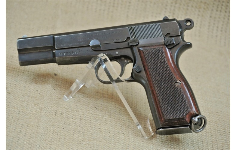Halbautomatische Pistole, FN High Power M 1946, Armee Dänemark, Kal. 9mm Luger