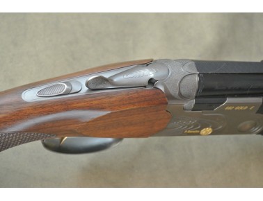 Bockdoppelflinte (Trapp), Beretta Italien, Modell 682 Gold E,  Kal. 12/70.